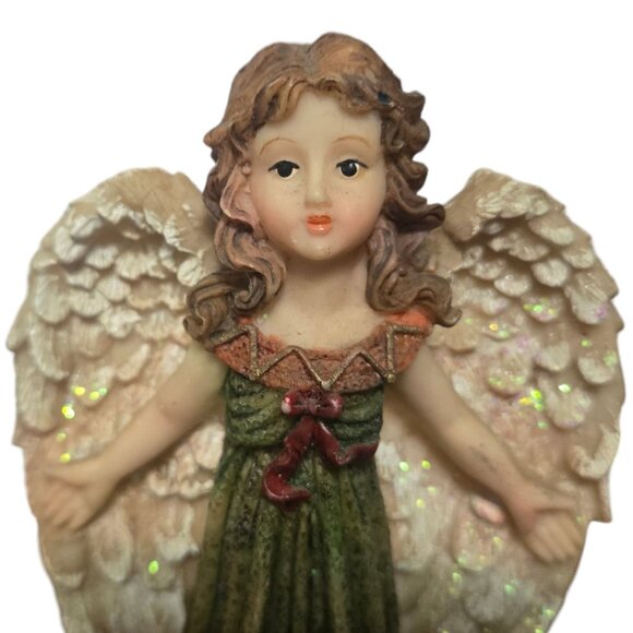Angelic Harmony Angel Figurine Ks Collection Hand Painted - Picture 6 of 10